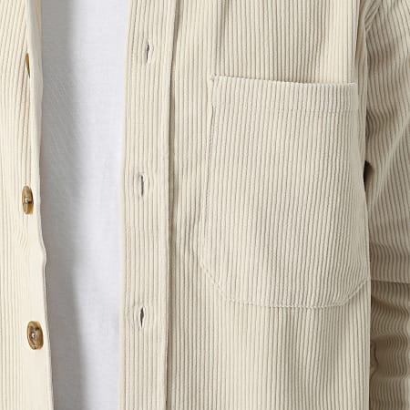 Only And Sons - Sobrecamisa de pana beige claro