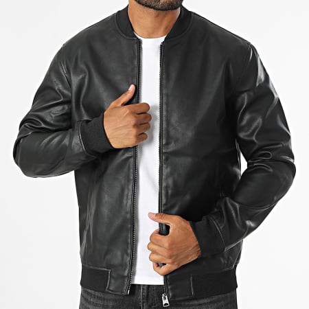 Only And Sons - Chaqueta bomber Asher Negra