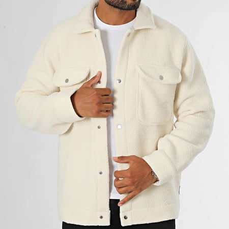 Only And Sons - Chaqueta Sherpa Emilio Beige