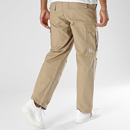 Only And Sons - Ray Life Pantalón Cargo Beige Suelto