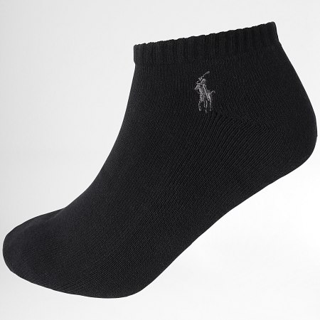 Polo Ralph Lauren - Lote de 6 pares de calcetines Original Player negros