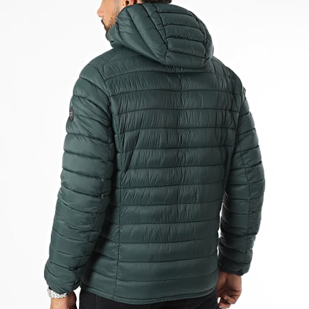 Teddy Smith - Chaqueta con capucha Blighter 12013525D Verde oscuro