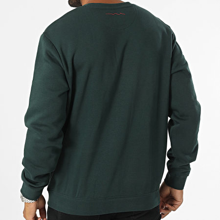 Teddy Smith - Nark Sudadera Cuello Redondo 10816922D Verde Oscuro