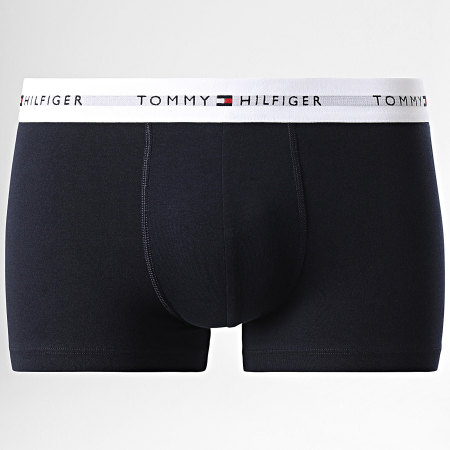 Tommy Hilfiger - Set di 5 boxer 3432 bianco blu navy rosso reale