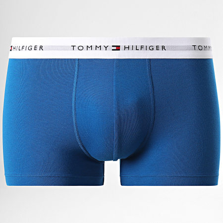 Tommy Hilfiger - Set De 5 Boxers 3432 Blanco Azul Marino Rojo Real