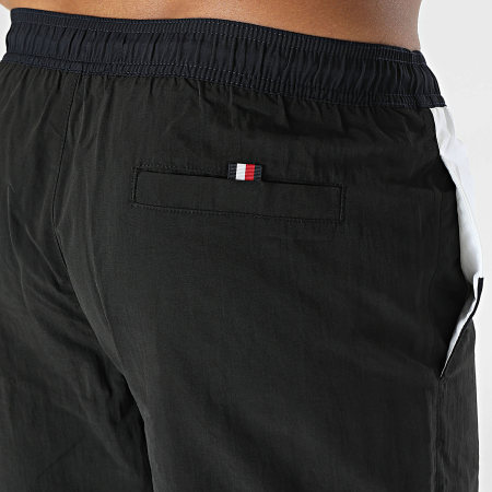 Tommy Hilfiger - Shorts de baño largos con cordón 3311 Negro
