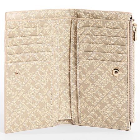 Tommy Hilfiger - Monedero Slim Mujer 6589 Beige