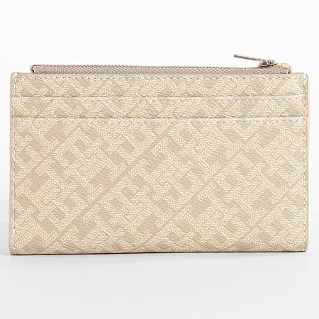 Tommy Hilfiger - Portefeuille Femme Monoplay Slim 6589 Beige