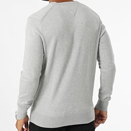 Tommy Hilfiger - Maglione Pima Cotone Organico Cashmere 8046 Grigio