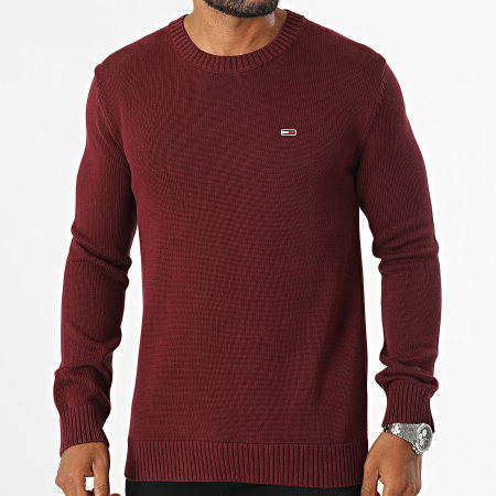 Tommy Jeans - Maglia Essentials 8370 Bordeaux