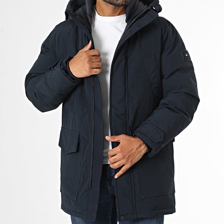 Rockie Down 6595 Hooded Parka Navy Blue