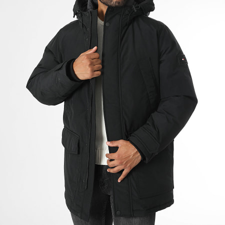 Tommy Hilfiger - Parka Capuche Rockie Down 6595 Noir