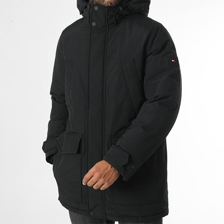 Tommy Hilfiger - Parka Capuche Rockie Down 6595 Noir