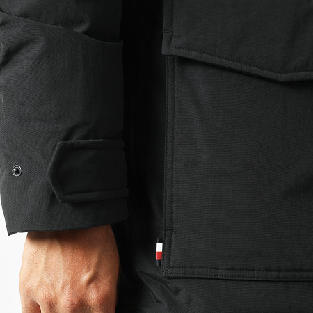 Tommy Hilfiger - Parka Capuche Rockie Down 6595 Noir