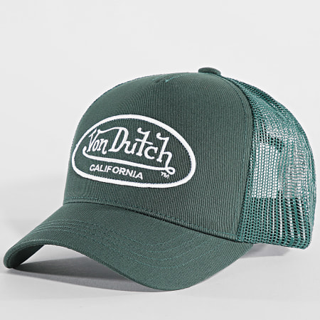 Von Dutch - Cappello Trucker B08 Verde scuro