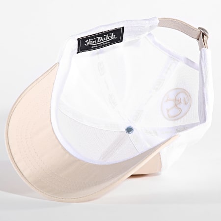 Von Dutch - Trucker pet VD-1-CB Lof Beige Wit