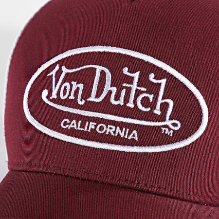 Von Dutch - Trucker B15 Bordeaux Wit Pet