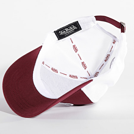 Von Dutch - Cappello Trucker B15 Bordeaux Bianco