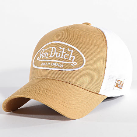 Von Dutch - Cappello Trucker B16 Camel White