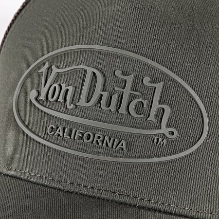 Von Dutch - Casquette Trucker VD-1-CB Log 07 Vert Kaki