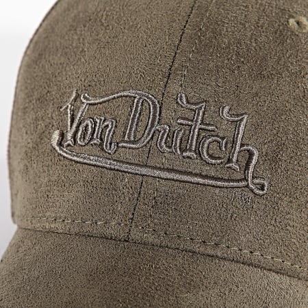 Von Dutch - Taupe Suede Cap