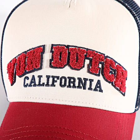 Von Dutch - Gorra Trucker Terry 01 Navy Beige Light Red