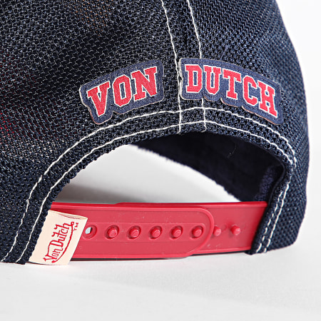 Von Dutch - Gorra Trucker Terry 01 Navy Beige Light Red