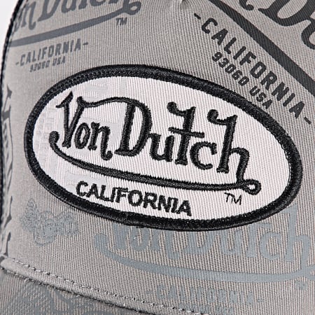 Von Dutch - Gorra Trucker VD-1-CT Gris Negra