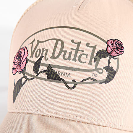 Von Dutch - Gorra Trucker Lor Beige Floral