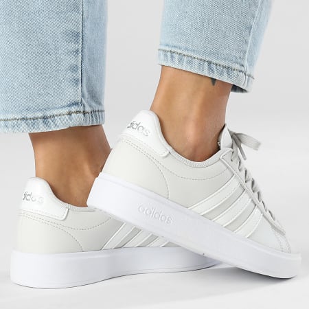 Adidas Performance - Grand Court 2.0 Zapatillas Mujer IH7344 Gris One Cloud Blanco