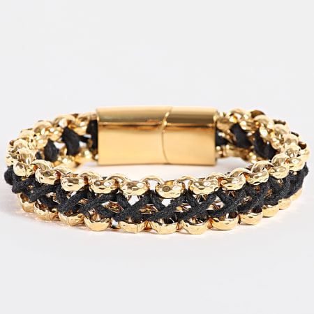 Frilivin - Pulsera de oro negro