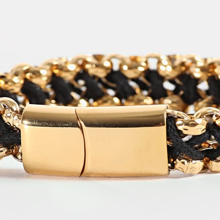 Frilivin - Pulsera de oro negro