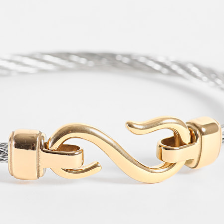 Frilivin - Gouden Zilveren Armband