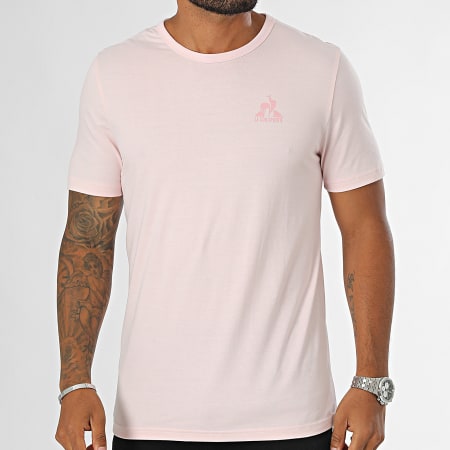 Le Coq Sportif - N3 Monochroom T-shirt 2423262 Roze