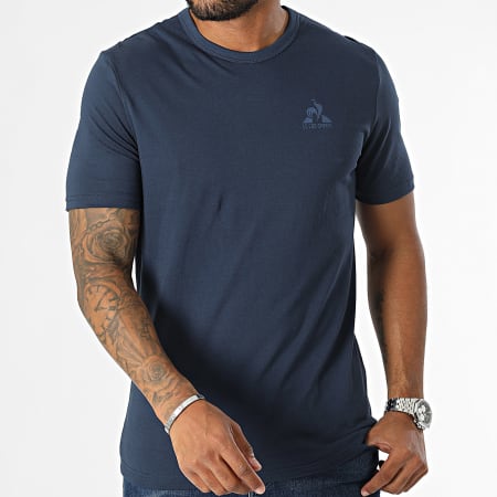 Le Coq Sportif - N3 Monochroom T-shirt 2423318 Marineblauw