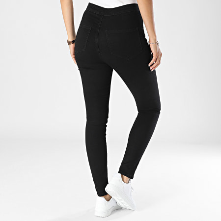 Noisy May - Ella Dames Skinny Jeans Zwart