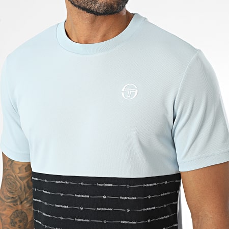 Sergio Tacchini - Ripasso Tee Shirt 40800 Azul claro Negro