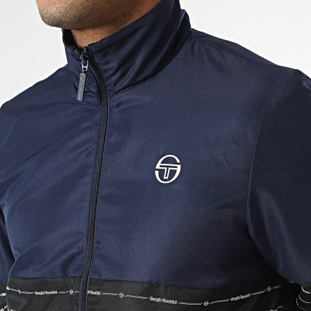 Sergio Tacchini - Ensemble De Survetement Ripasso 40803 Bleu Marine Noir