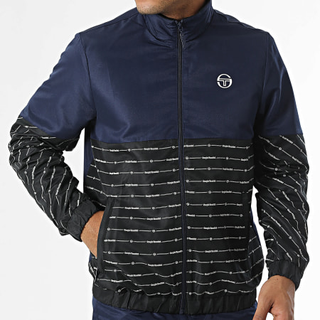 Sergio Tacchini - Ensemble De Survetement Ripasso 40803 Bleu Marine Noir