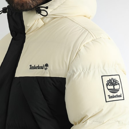 Timberland - A6267 Chaqueta con capucha Negro Beige