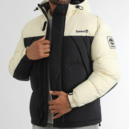Timberland - A6267 Chaqueta con capucha Negro Beige