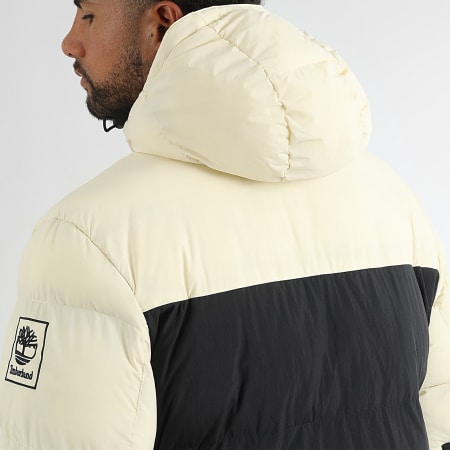 Timberland - A6267 Chaqueta con capucha Negro Beige