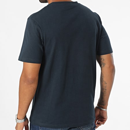 Timberland - Tee Shirt Stabilito 1973 Logo ricamato A6SE1 Blu Navy