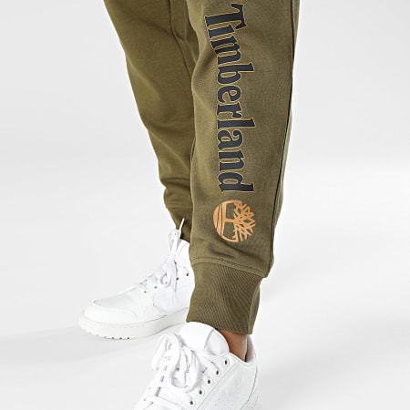 Timberland - Pantaloni da jogging con retro spazzolato A5YFB Verde Khaki