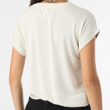 Vero Moda - Brianna Vrouwen T-shirt Beige