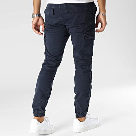 American People - Pantaloni Cargo Push blu navy