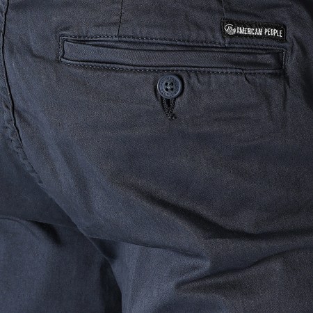 American People - Pantaloni Chino Papaya Navy