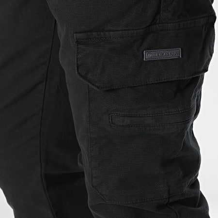 American People - Pinch Cargo Broek Zwart