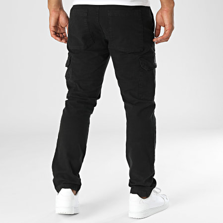 American People - Pinch Cargo Broek Zwart