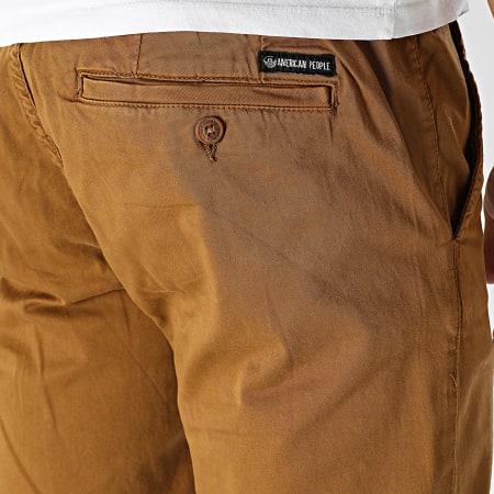 American People - Pantaloni chino Papaye Camel